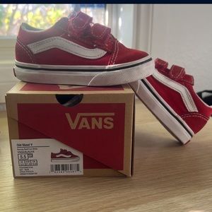 Vans Toddler Old Skool Red